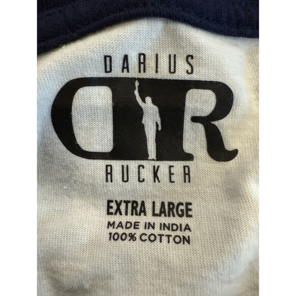 Seattle Seahawks NFL x Darius Rucker Collection Cream Navy Long Sleeve Shirt XL - Picture 6 of 8